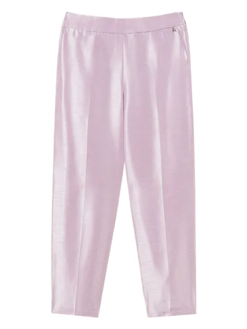 TWINSET pantalones con pinzas y cierre