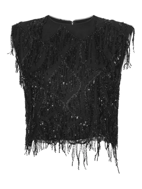 ROTATE BIRGER CHRISTENSEN sequin fringe top