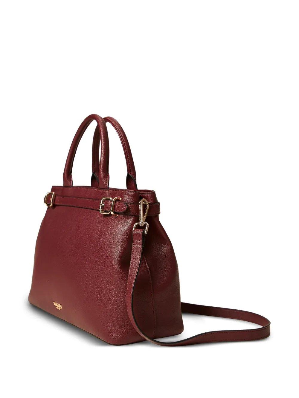 TWINSET Shopper met gespsluiting en handvat Rood