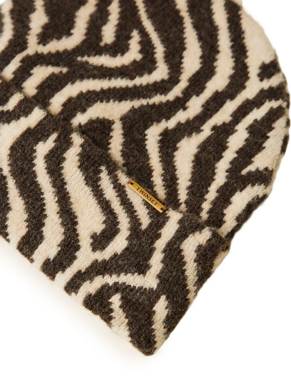 TWINSET Beanie mit Animal-Print | Image 2