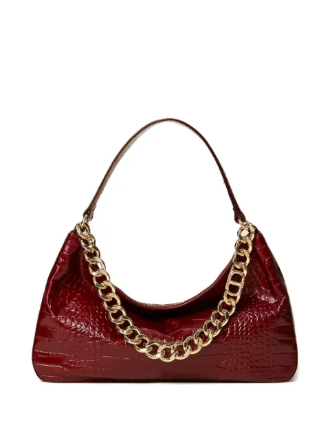 TWINSET Liliane Schultertasche mit Kroko-Effekt
