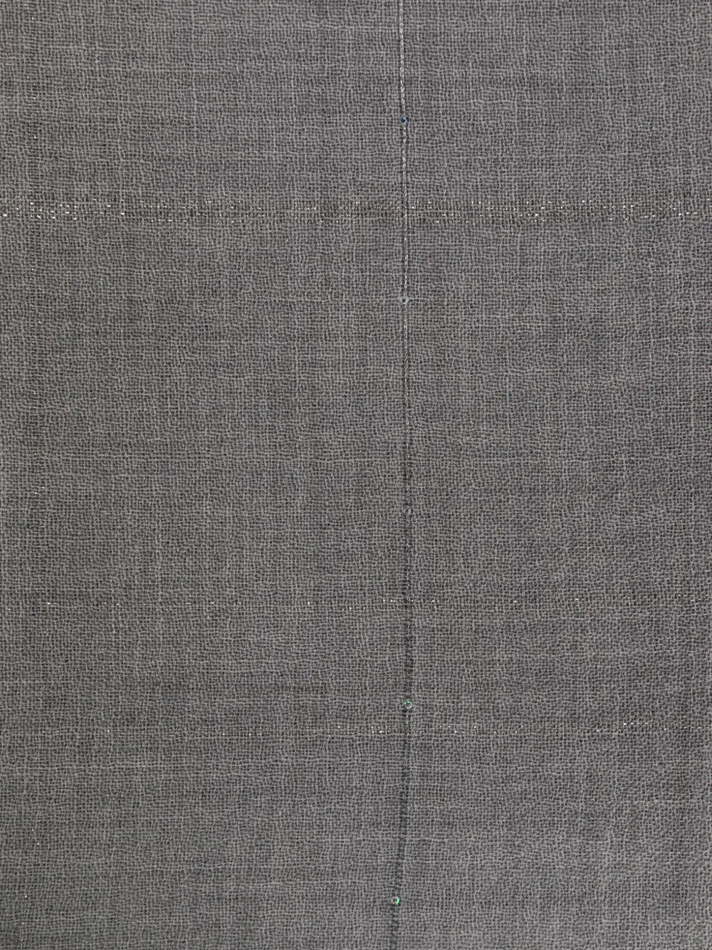 Peserico Sjaal met metallic detail en franje - Grijs