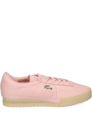 Lacoste Leather lace-up Sneakers | Grey | FARFETCH ZA