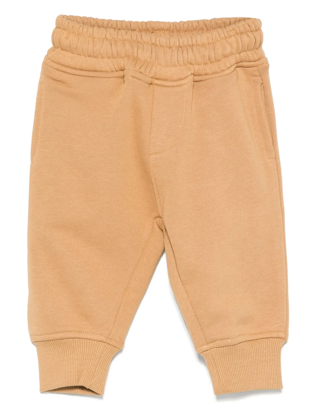TRUSSARDI JUNIOR Trainingsbroek met elastische chetten en opgestikte zak Bruin
