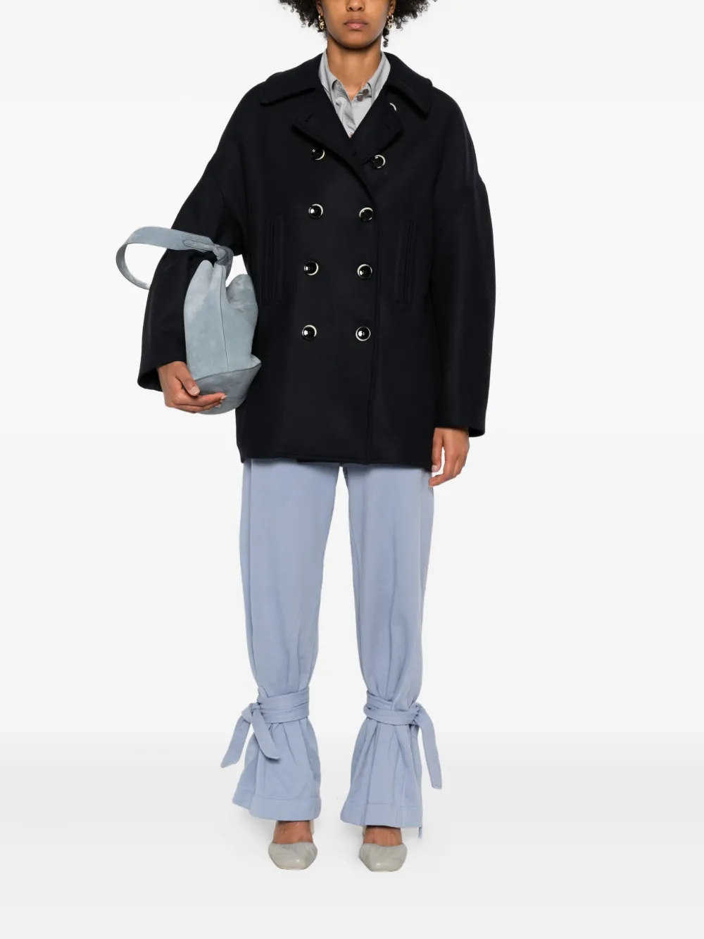 Nine In The Morning double-breasted buttoned coat | Double Breasted & Peacoats | Image 2