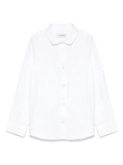 TRUSSARDI JUNIOR camisa con cuello bordado