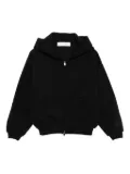 FEAR OF GOD ESSENTIALS KIDS embossed-logo hoodie - Black