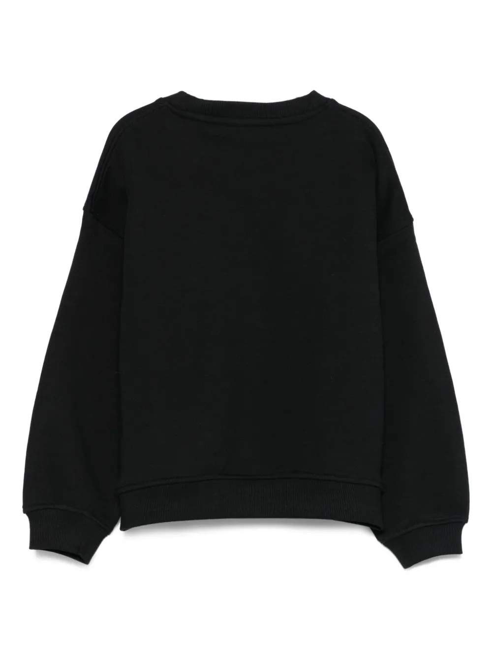 John Richmond Junior rhinestone-embellished sweatshirt Zwart