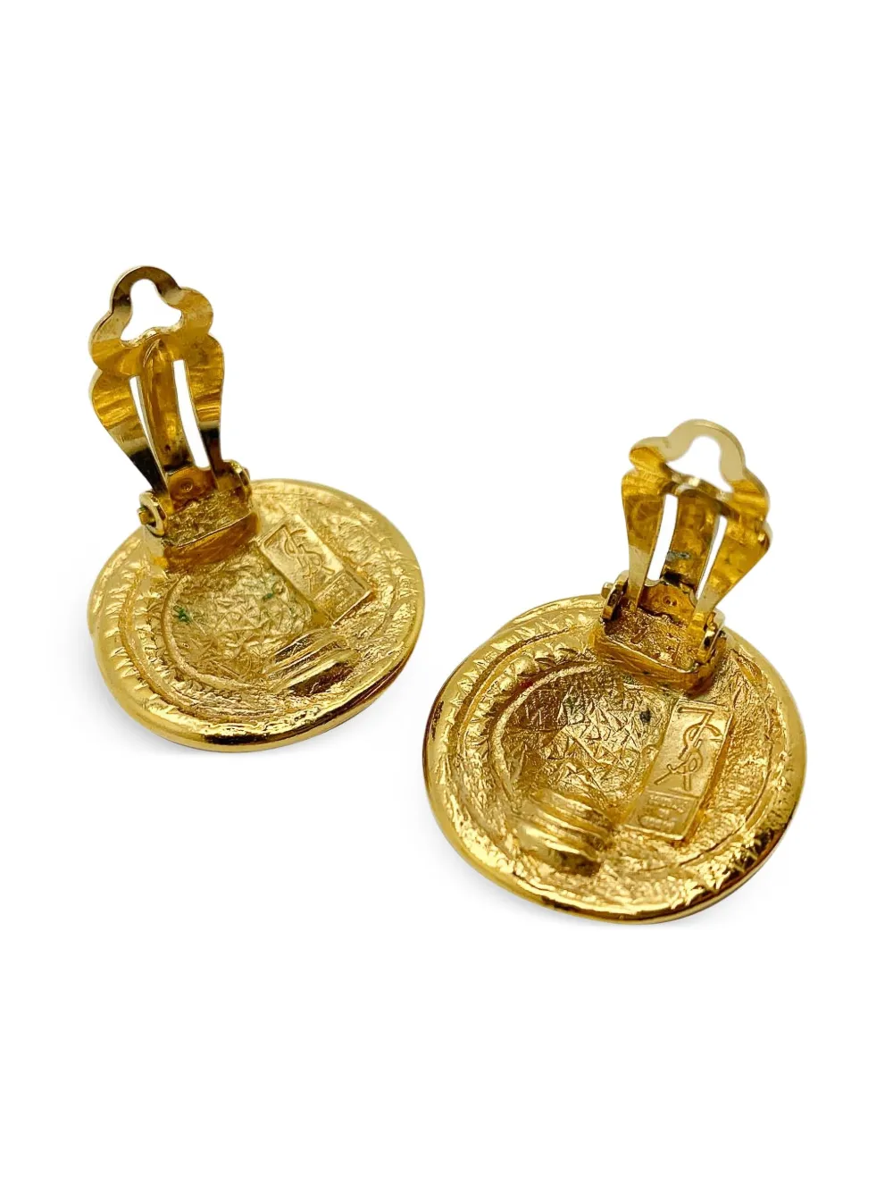Jennifer Gibson Jewellery 1980s Yves Saint Laurent Floral Nest earrings | Image 2