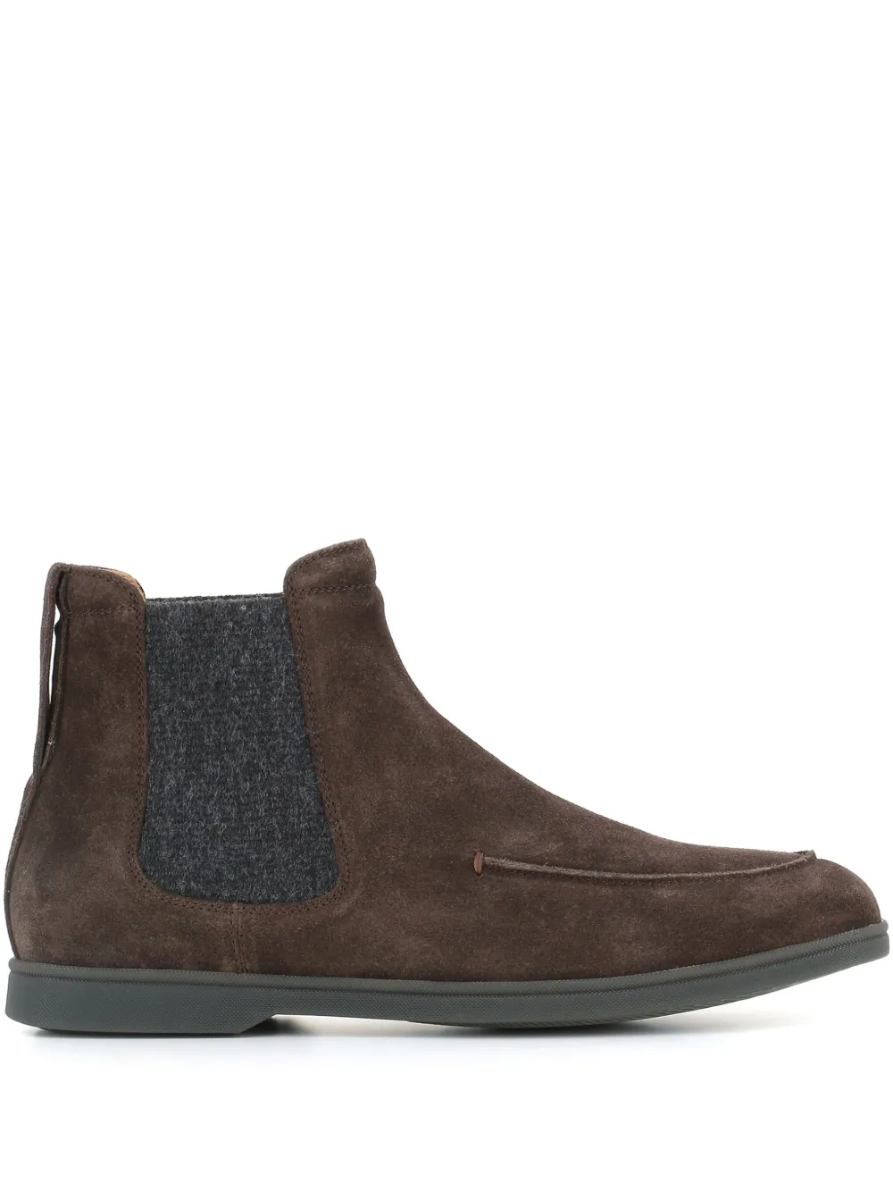 Henderson Baracco suede boots Brown