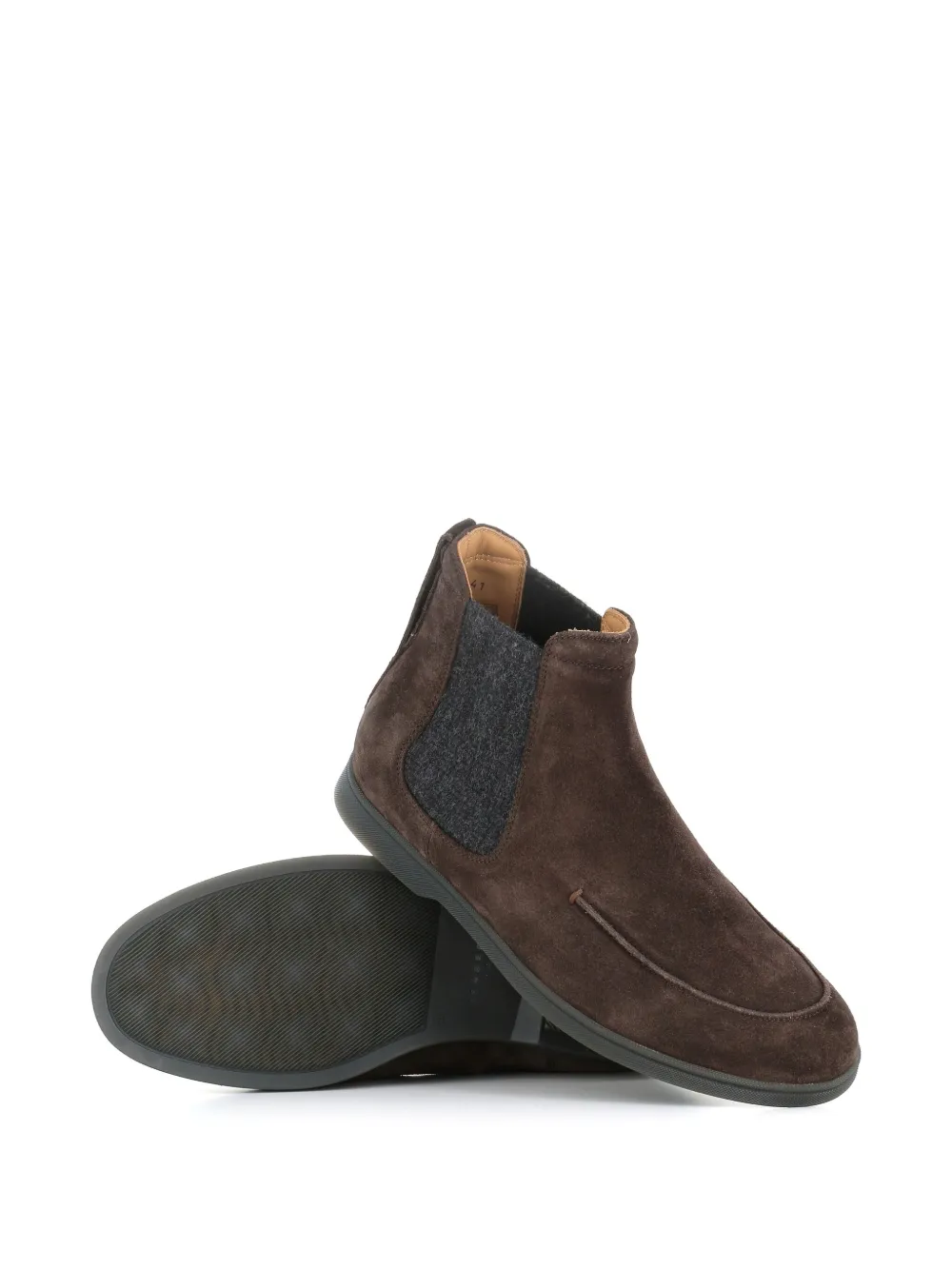 Henderson Baracco suede boots Brown