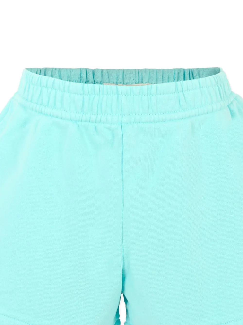 MC2 Saint Barth Kids elastic-waist cotton shorts Blauw