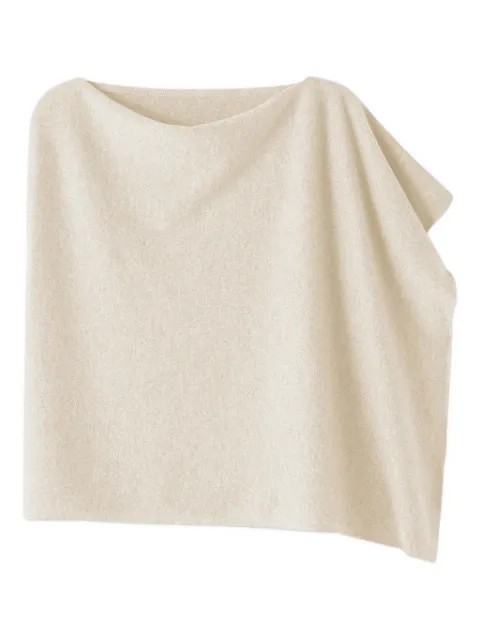 Eric Bompard cowl-neck cashmere poncho