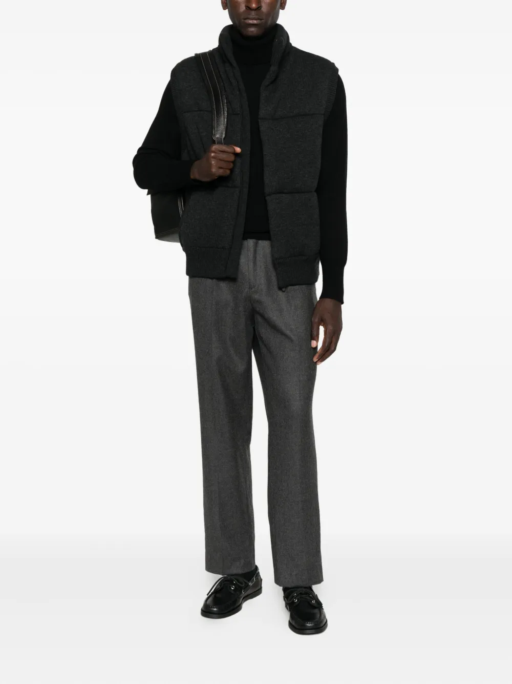 Eric Bompard turtleneck sweater - Zwart