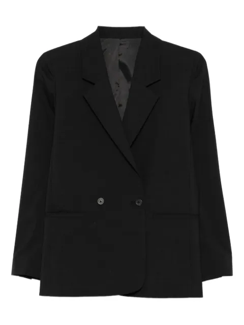 Eric Bompard double-breasted patch-pocket blazer