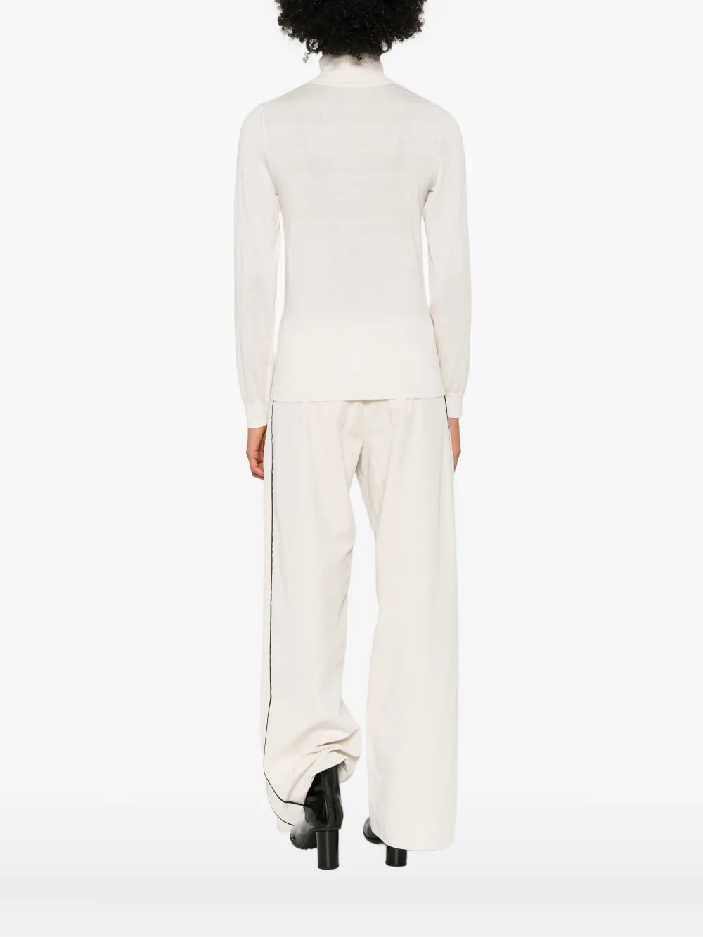 Eric Bompard Turtleneck Sweater In Neutral