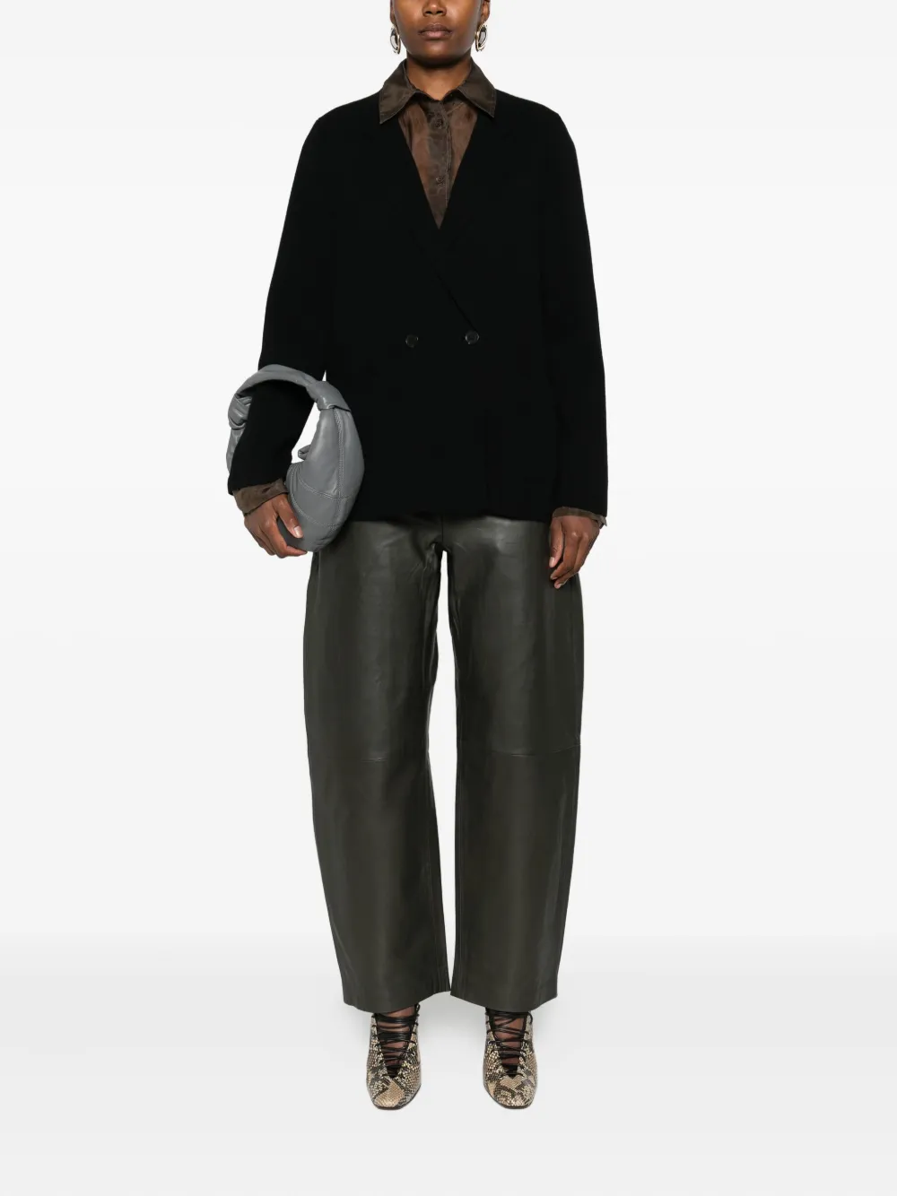 Eric Bompard double-breasted welt-pocket blazer | Blazers | Image 2
