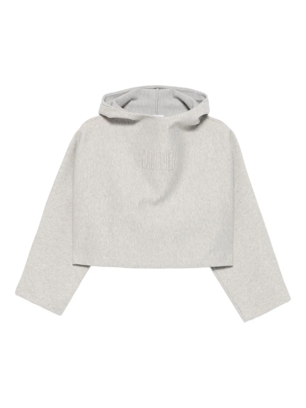 Jean Paul Gaultier Cropped hoodie Grijs