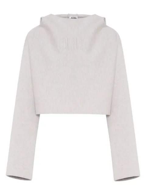 Jean Paul Gaultier cropped hoodie