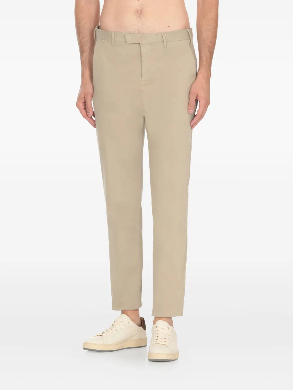PT Torino cotton trousers Beige