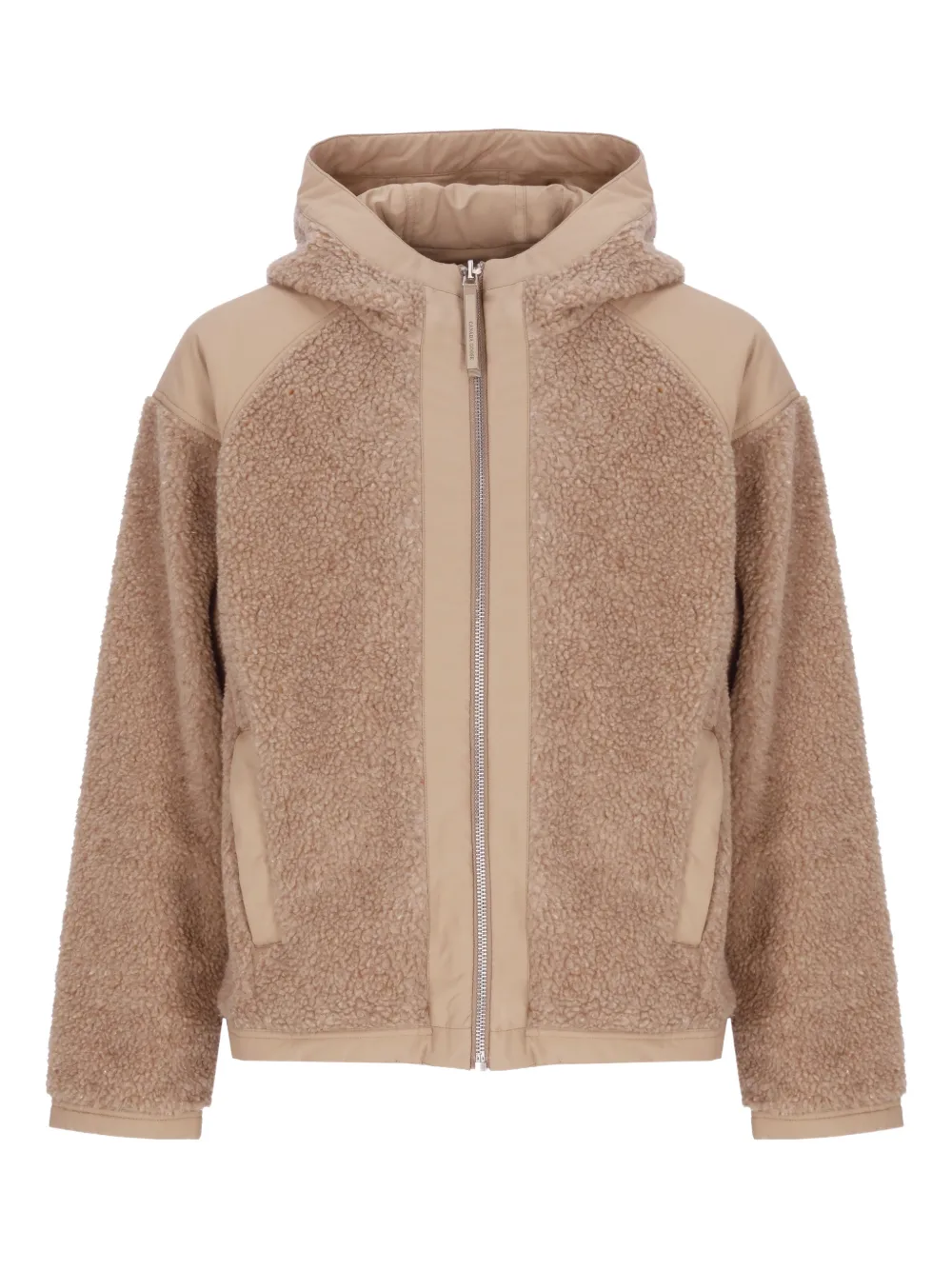 Canada Goose Alberni hooded reversible fleece jacket - Toni neutri