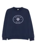 Sporty & Rich Eden-Roc crest sweatshirt - Blue