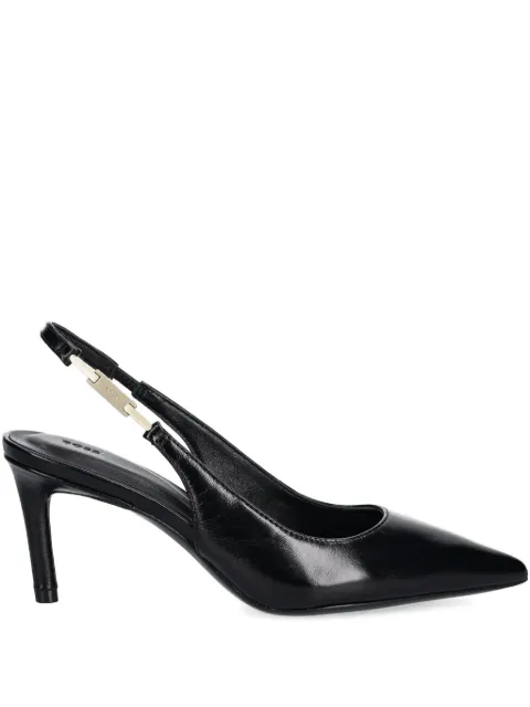 BOSS 75mm slingback pumps