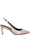 BOSS 80mm slingback pointed-toe pumps - Pink