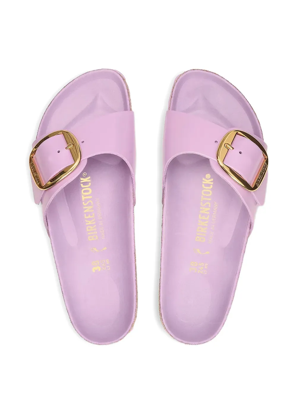 Birkenstock Madrid sandalen met gespen Roze