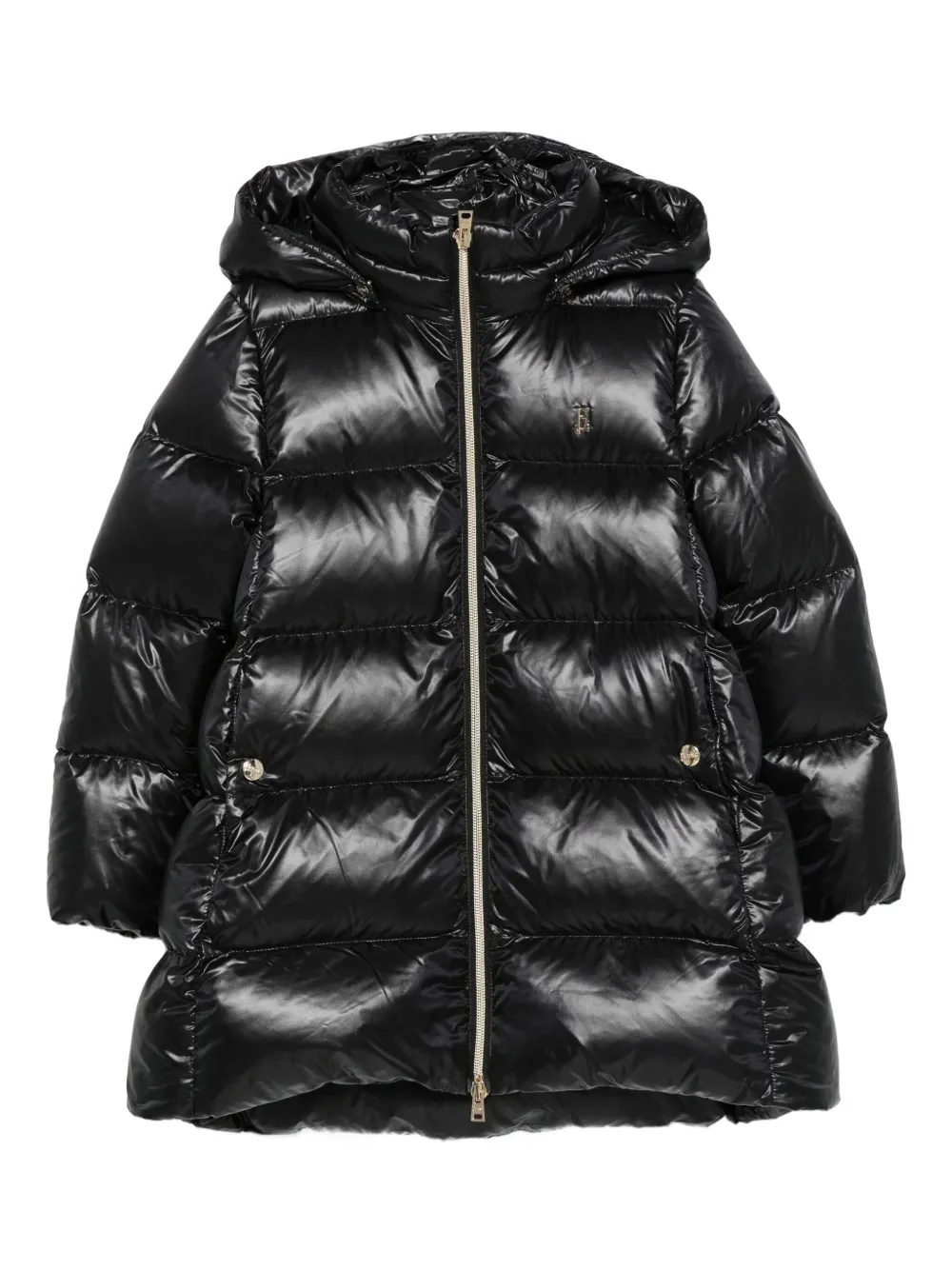Herno Kids Donsjas met capuchon Zwart