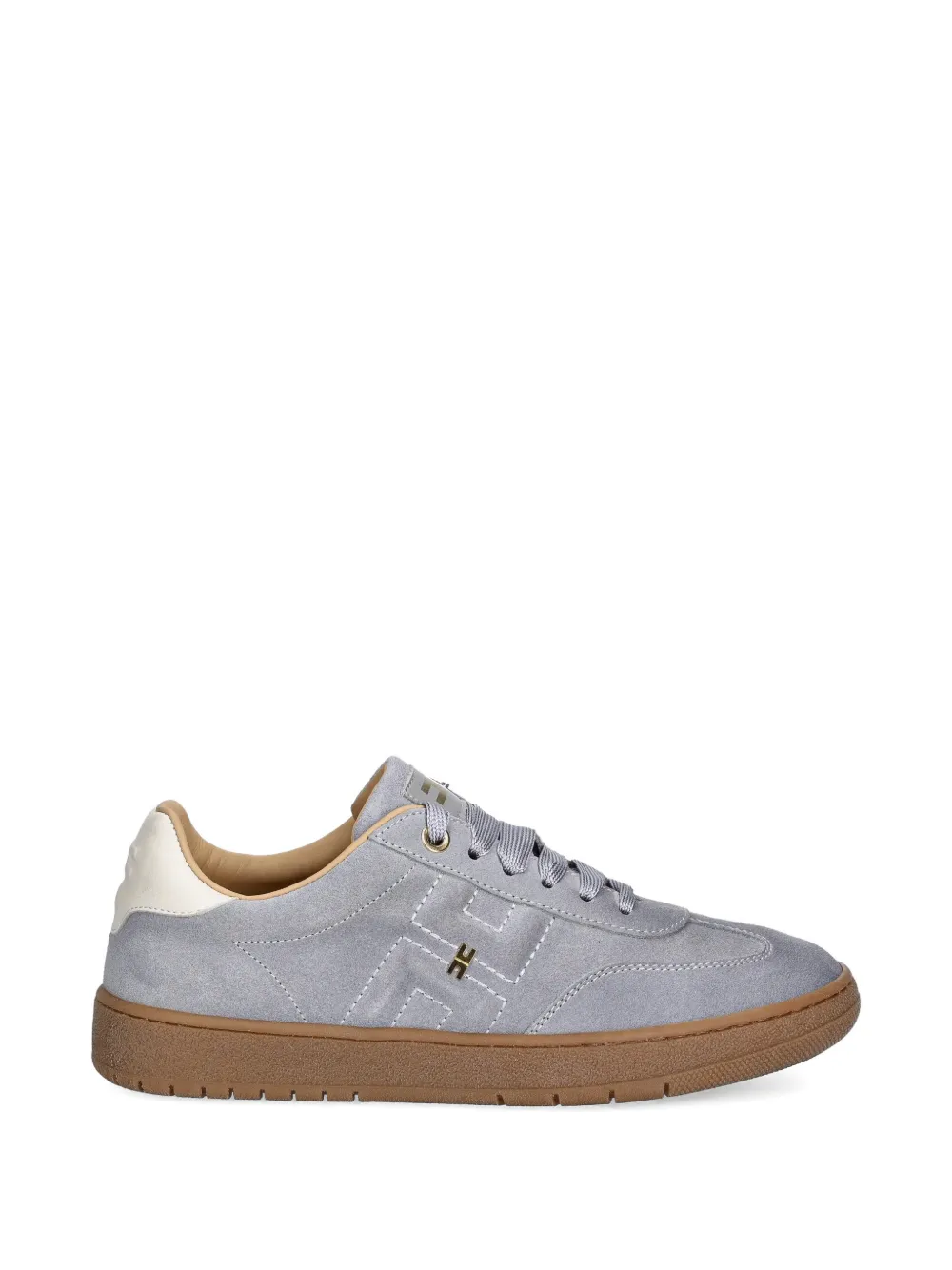 Elisabetta Franchi La Mia Bambina suede sneakers Grijs