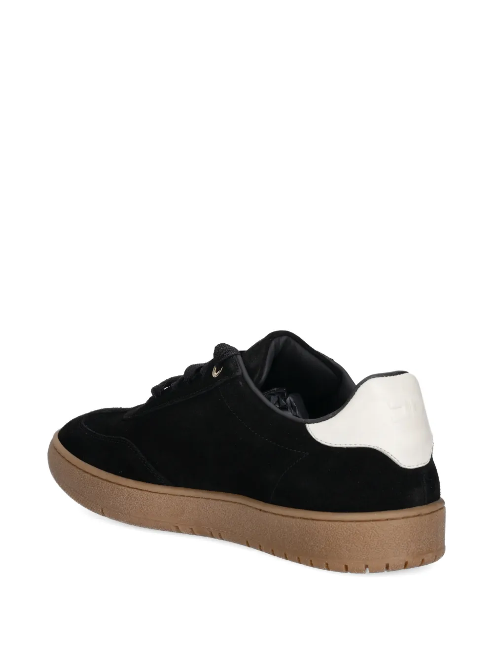 Elisabetta Franchi La Mia Bambina Leren sneakers Zwart