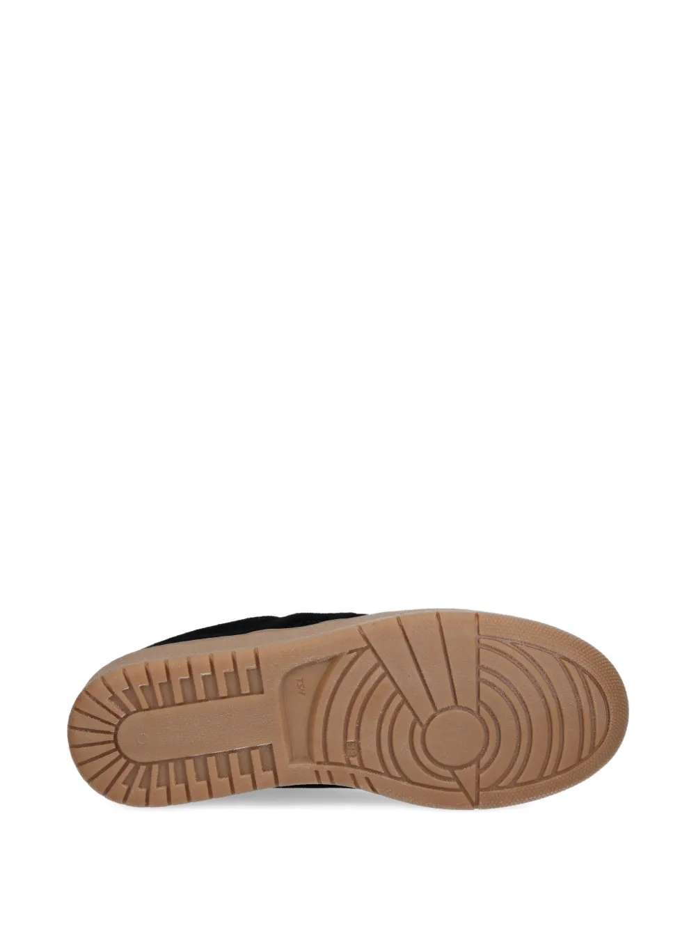 Elisabetta Franchi La Mia Bambina Leren sneakers Zwart