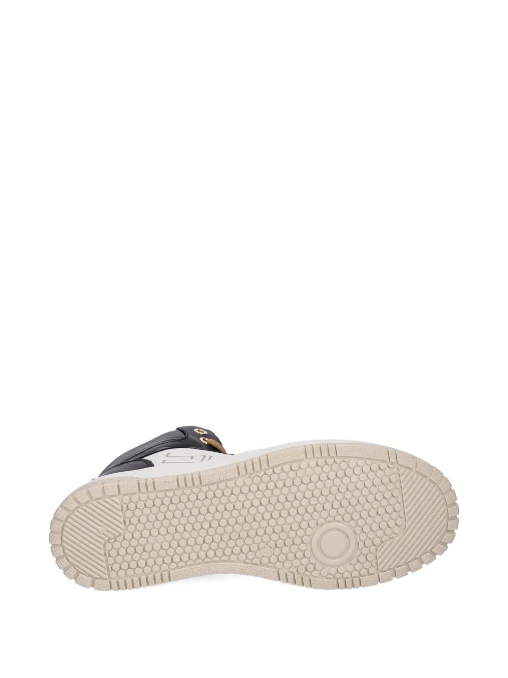 Elisabetta Franchi La Mia Bambina leather sneakers Bruin