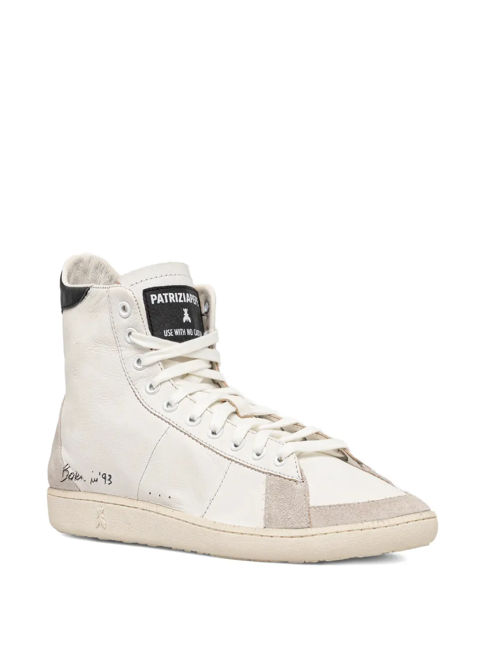Patrizia Pepe Skin Hi ‘93 Sneakers In Multi