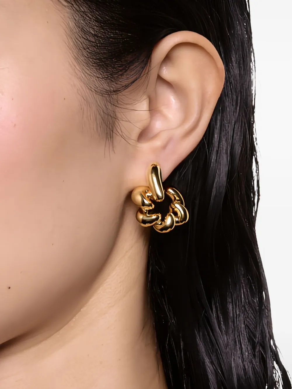 Maria Black coil earrings - Goud