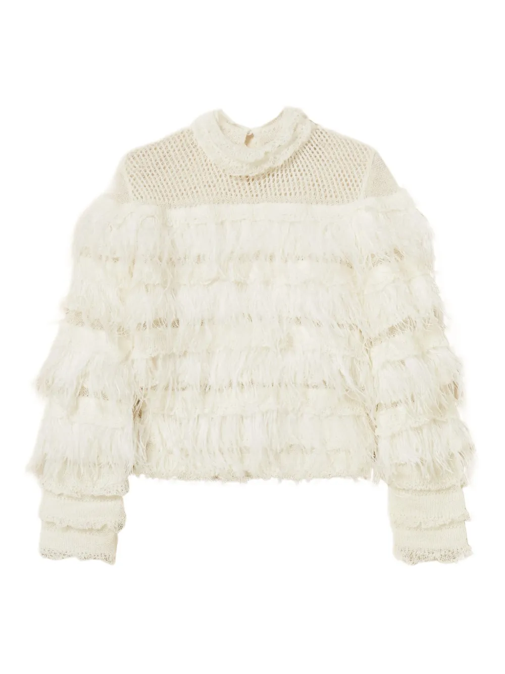 TWINSET Maglione con decorazione - Bianco