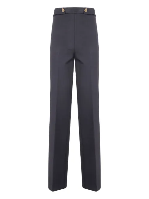 TWINSET button-fastening trousers