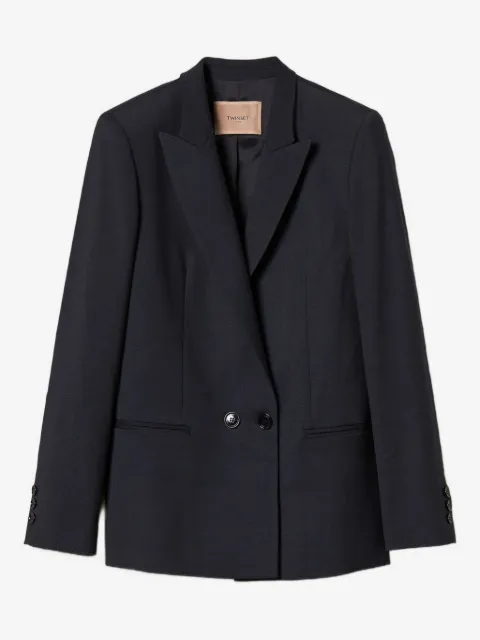 TWINSET dobbeltradet blazer