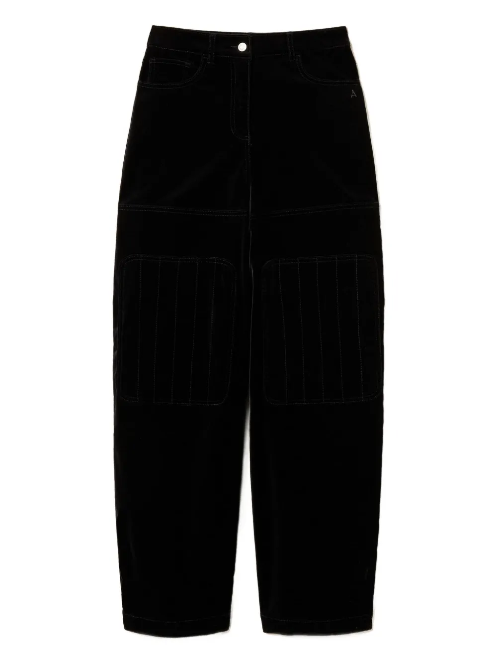 TWINSET Pantaloni trapuntati - Nero