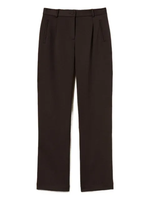TWINSET pleat-detail trousers