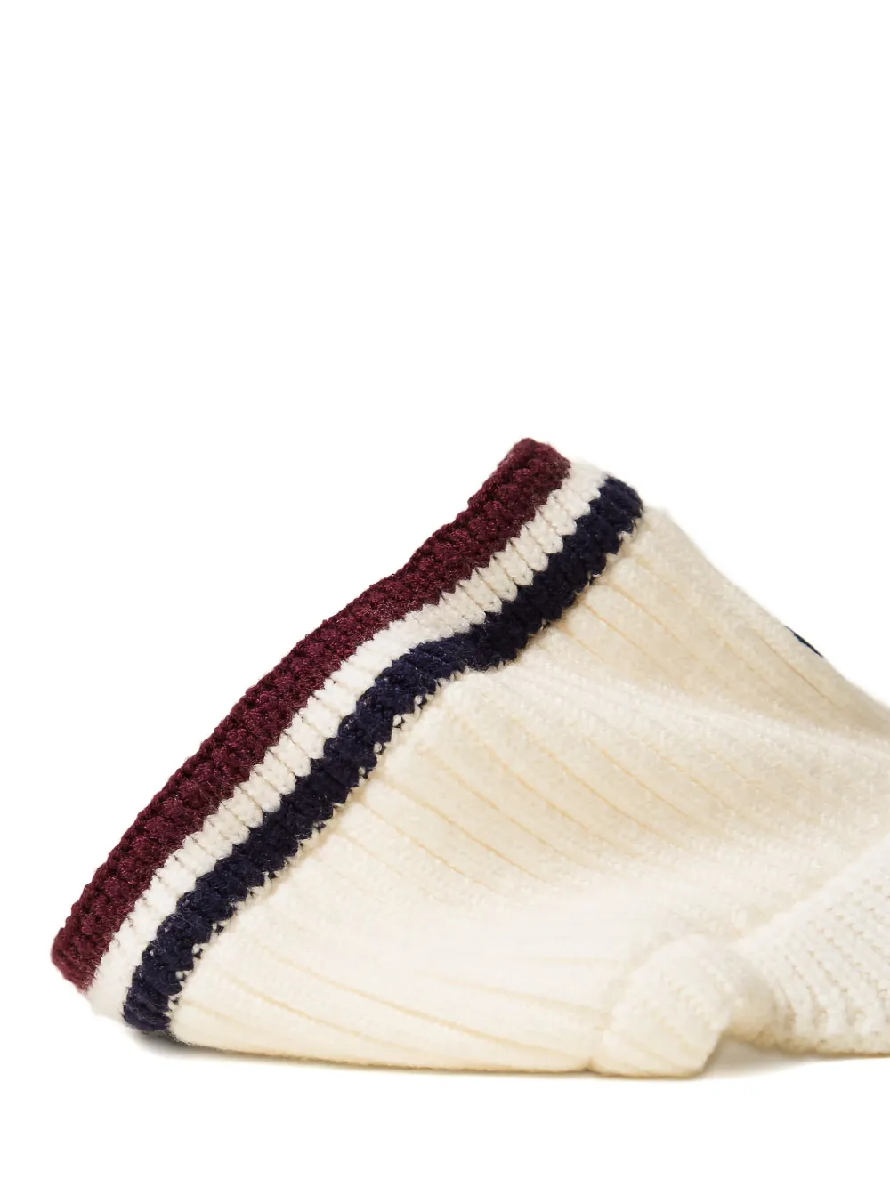 TWINSET Kids Geribbelde muts Wit
