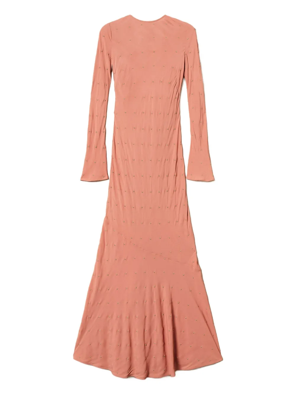 TWINSET Maxi-jurk verfraaid met kristallen Roze