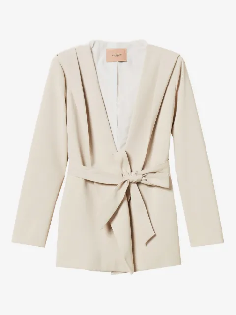 TWINSET belted-fastening blazer