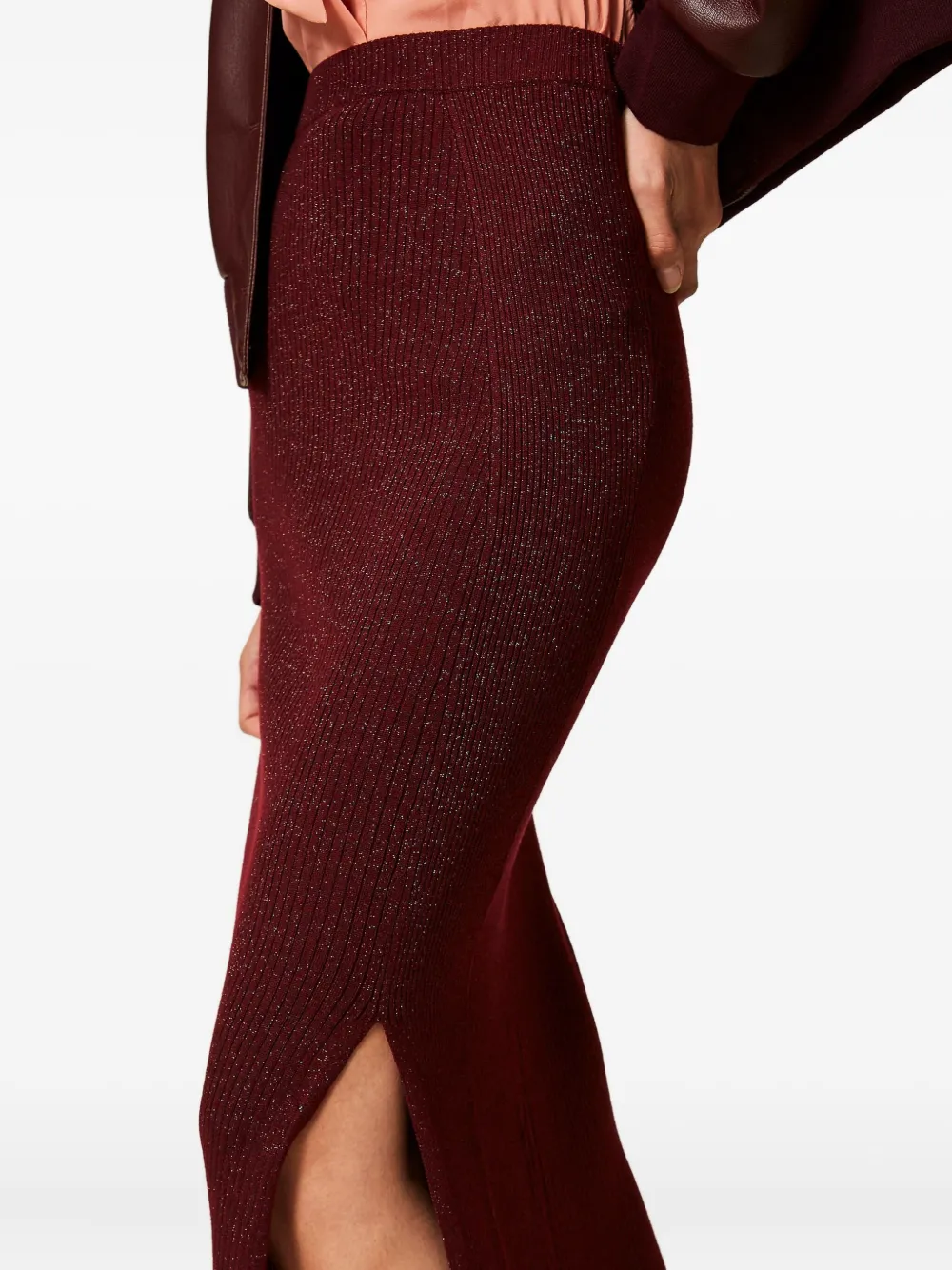 TWINSET Midi-rok Rood