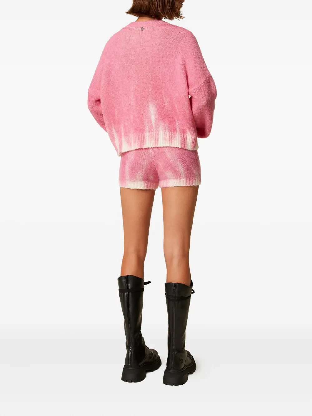 TWINSET dip-dye wool shorts | Short Shorts | Image 2
