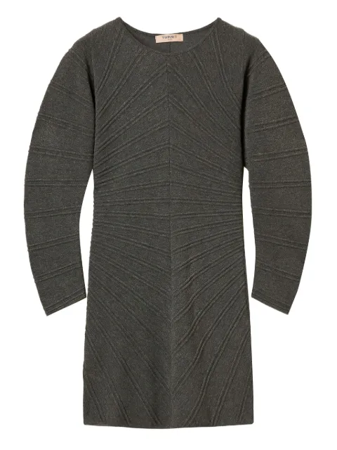 TWINSET stitch-pattern knit dress