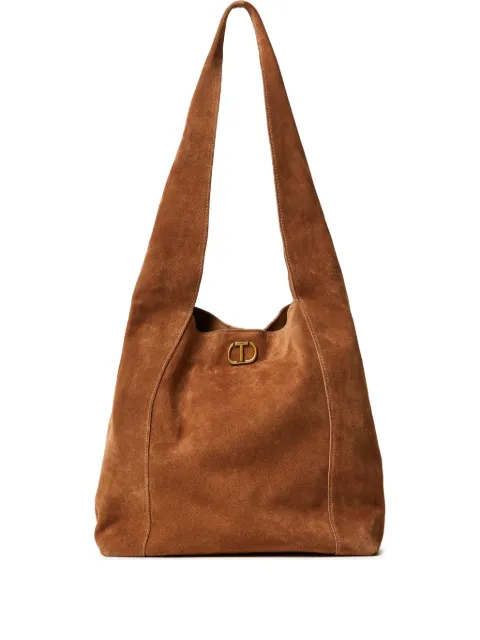 TWINSET suede tote bag