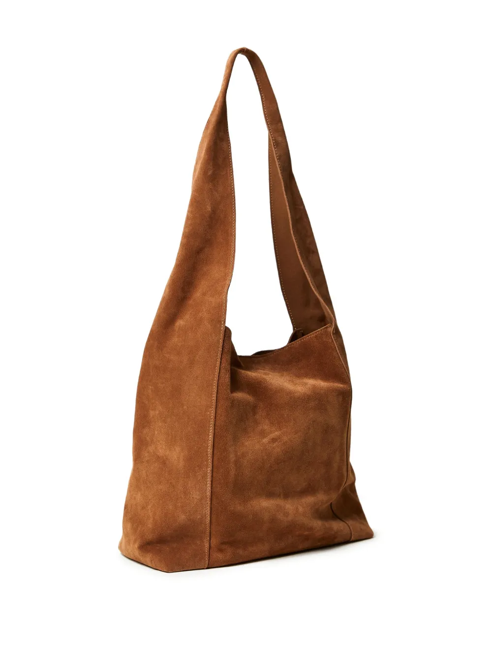 TWINSET Suède shopper - Bruin
