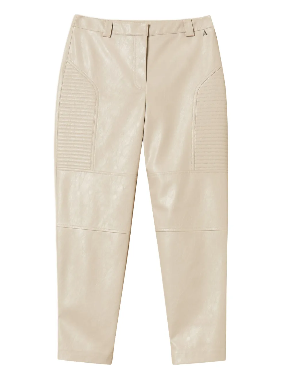 TWINSET Broek met gewatteerd vlak Beige